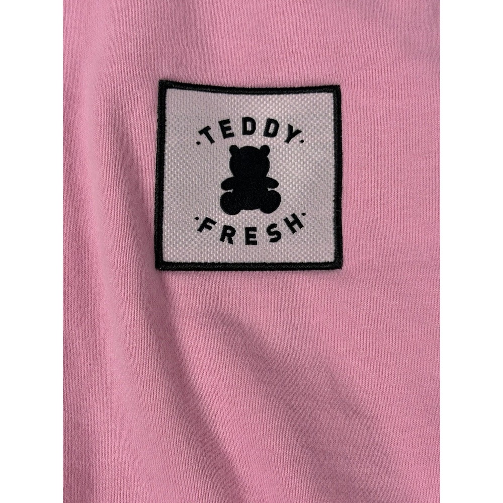 Teddy Fresh Classic Color Block Hoodie XL Pink Teal Purple H3H3 Streetwear - Picture 9 of 10